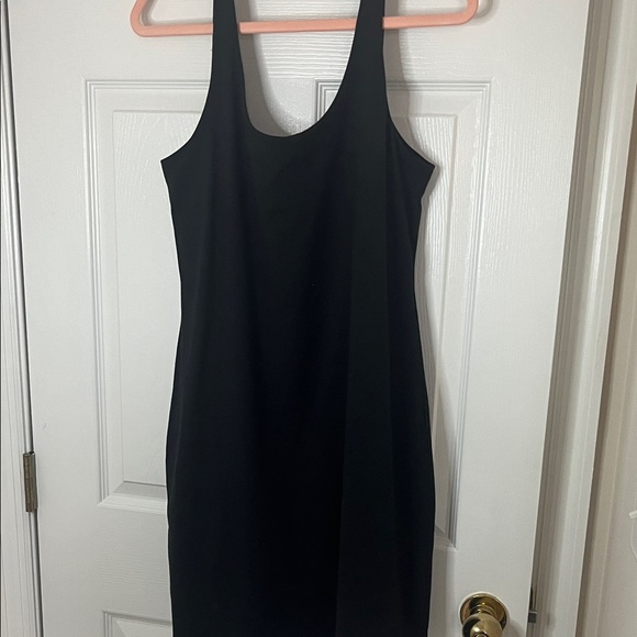 Kyodan Athletic Black Sleeveless Mini Dress with Shorts size large - Picture 1 of 4